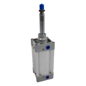 Cilindro Pneumático 100×100 Máquinas de Blocos de Concreto