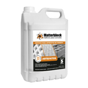 Aditivo para Blocos de Concreto Artefatos 5L Matterblock