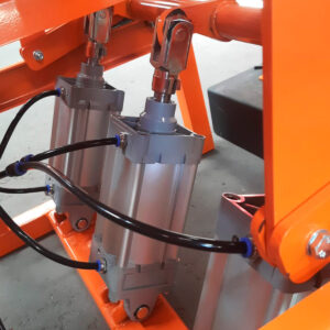 Cilindro Pneumático 100×100 Máquinas de Blocos de Concreto